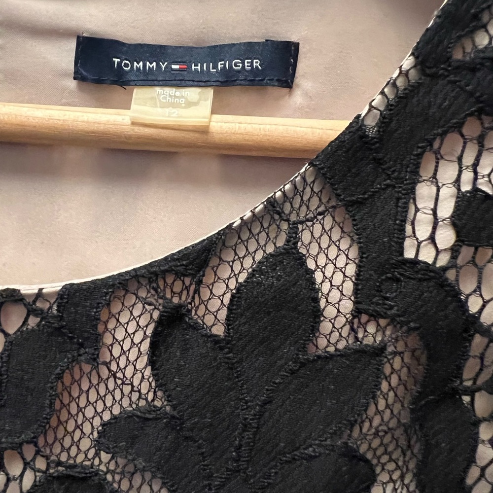 Tommy Hilfiger Black Lace Dress